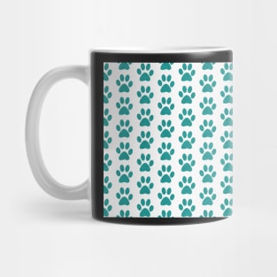 Beautiful Animal prints paws Mug